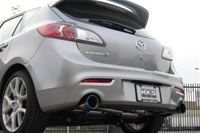 HKS Legamax Exhaust: Mazdaspeed 3 (2010+)