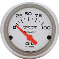 Autometer Ultra Lite Oil Pressure Gauge