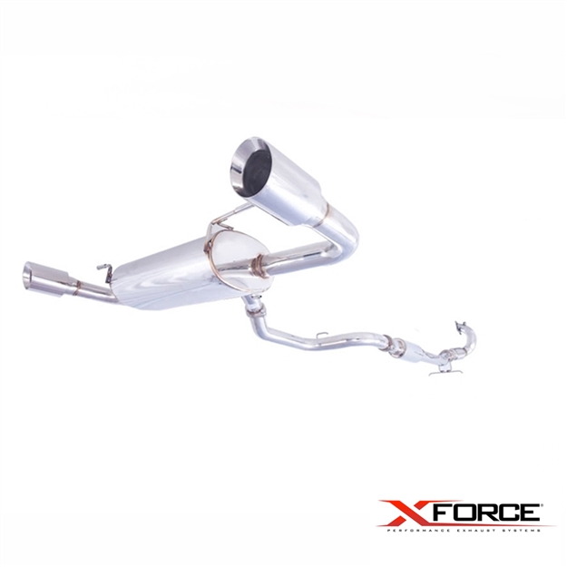 XForce BL Series Stainless Steel 3" Turbo Back Exhaust System: Mazdaspeed 3 (2010+)