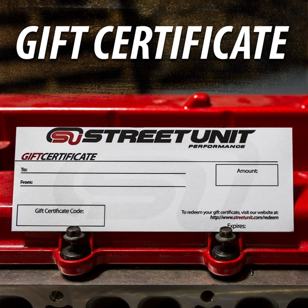 StreetUnit.com Gift Certificate