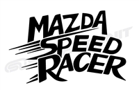 Mazda Speed Racer Vinyl Decal