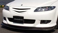 AutoExe Carbon Fiber Front Splitter Mazda 6