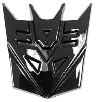 Black Out Transformers "Megatron" Emblem