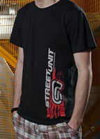 StreetUnit Performance Grunge Logo Tee Shirt