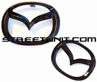 SU Black Out Emblem Set: 2014 Mazda6