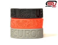 StreetUnit Rocks Silicone Wristband: 3/4" Wide