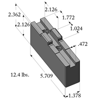 WAK-400 Soft Top Jaw (Set of 3)