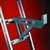 Qualcraft 2420 Ladder Jack, 2-Rung, Short Body, Aluminum, For: Round or D-Rung Style Ladders