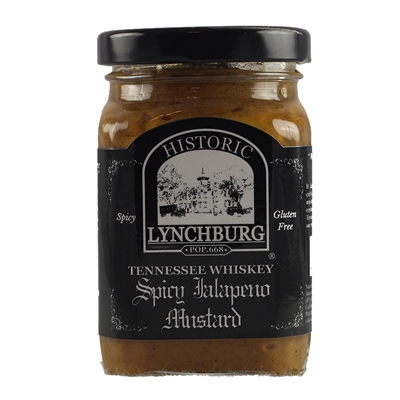 Historic Lynchburg Tennessee Whiskey Spicy Jalapeno Mustard