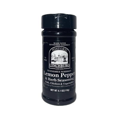 Historic Lynchburg Tennessee Whiskey Lemon Pepper & Herb Seasoning