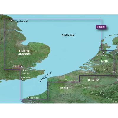 Garmin BlueChart g3 Vision HD - VEU002R - Dover to Amsterdam  England Southeast - microSD/SD