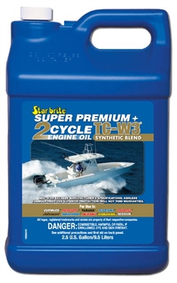 Star Brite SUZ-SBC19225 Super Premium 2-Cycle Engine Oil TC-W3 - 2.5 Gallon