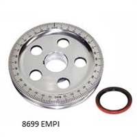 EMPI VW BUG Buggy Sand Rail MACHINE -IN Sand Sealed Crank POWER Pulley Kit, 8699
