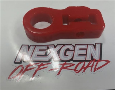 Off Road Jack Handle Keeper for Hi Lift HI-LIFT Red