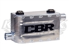 CBR 22 Plate Stainless Oil Cooler Heat Exchanger 1-1/2" Radiator In/Out AN -12 ORB Oil Cooler In/Out