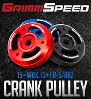 GrimmSpeed Lightweight Crank Pulley: WRX/ FR-S/ BRZ