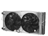 CBR 31x14 Dual Pass Aluminum Radiator With Dual Fans And Without Fill Neck