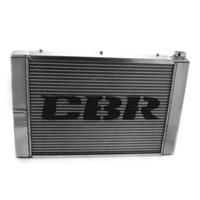 CBR 31x19 Dual Pass Aluminum Radiator Without Fans And Without Fill Neck