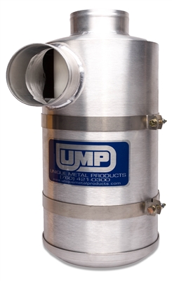 UMP Super Air Filter 8" Aluminum Canister 4" UMP10905 INC STRAPS
