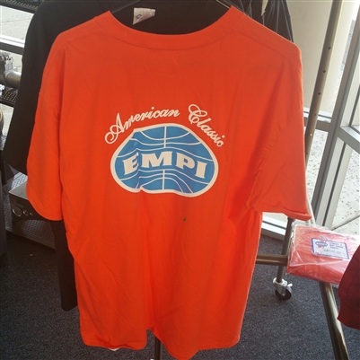 Empi T-Shirt VW Bug American Classic Logo Orange
