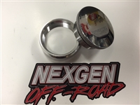 BILLET FILLER CAP WITH WELD-ON ALUMINUM BUNG 2.50 od 2 1/2