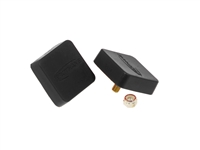 URETHANE BUMP STOP (BLACK) LOW PROFILE STYLE SQUARE