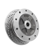 DRILLED REAR DISC BRAKE ROTOR, 5 LUG PATTERN