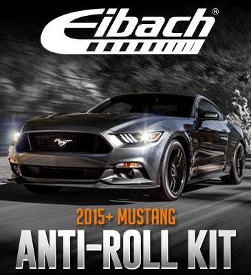 Eibach Anti-Roll Bar Kit (Front & Rear) for 2015 Ford Mustang 2.3L EcoBoost/3.7L V6/GT 5.0L V8