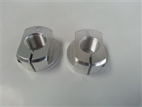 Aluminum Spindle nuts , LINK PIN AND COMBO SPINDLES **PAIR** 9616