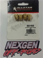 1/8 NPT BRASS PLUGS 4 PACK ALLSTAR PERFORMANCE ALL50182