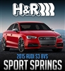 H&R 2015+ Audi S3 Typ 8VS Sport Spring 12