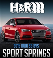 H&R 2015+ Audi S3 Typ 8VS Sport Spring 12