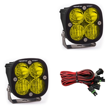 Baja Design Squadron Sport, Pair Amber Led Ditch Light Combo 2014-2020 TOYOTA TUNDRA