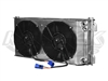 CBR Polaris RZR XP 1000 Turbo Side-by-Side Dual Pass Aluminum Radiator With Dual Brushless Fans