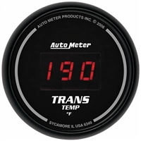 AUTO METER SPORT COMP DIGITAL RED TRANSMISSION GAUGE 2 1/16