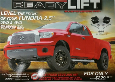 ReadyLift Leveling Kit 07+ Toyota Tundra 2.5" 2WD/4WD 66-5075