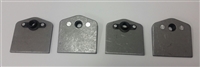 Flat tab w/ 5/16-24 nut plate