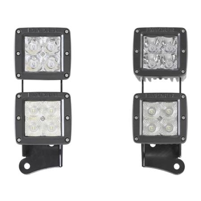 07Pro Comp Dual Pillar LED S4 sport Lighting JEEP JK