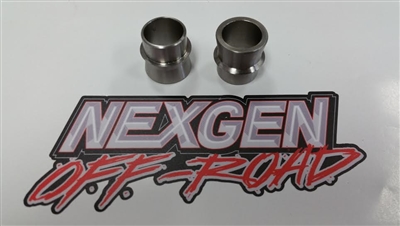 7/8" To 3/4" Stainless High Misalignment Spacers 2" Height