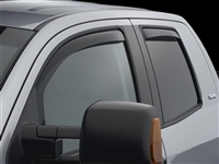 TOYOTA TUNDRA WEATHER TECH RAIN GUARDS FOR 2007-2014 DOUBLE CAB 4 PC SET