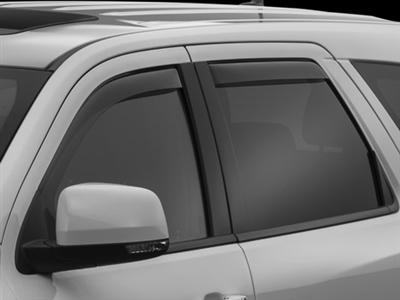 WeatherTech Side Window Deflectors - Dodge Durango - 2011-2014 - Dark Tint
