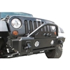 JK Rampage Stubby Front Recovery Winch Mount Bumper with Stinger 88509