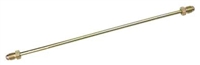 Empi 98-9600-B Steel Brake Line With 10mm Fittings, 10.25" Length, Vw Bug-Ghia-Bus