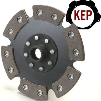 Kennedy 9" 6 Puck Clutch Discs VW 13/16x24 Spline