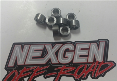 Tapered Spacer Bushing,3/8 ID 5/8 OD 3/8" LONG