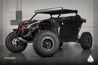 Assault Industries F-22 Doors - Black for 2017-2018 Can Am Maverick X3 2 Seater