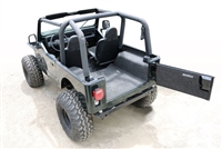 87-95 Jeep Wrangler YJ Custom BedRug Rear BRYJ87R