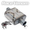 Black Widow Race Venom 250 Exhaust Muffler Center/Center 2.5"