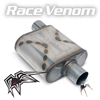 Black Widow Race Venom 250 Exhaust Muffler Center/Offset Passenger 2.5"