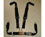 Latest Rage  2" 4 point Latch & Link Seat Belt w/ Pads